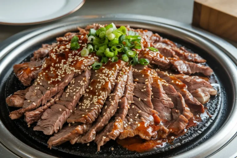 Authentic Korean Beef Bulgogi
