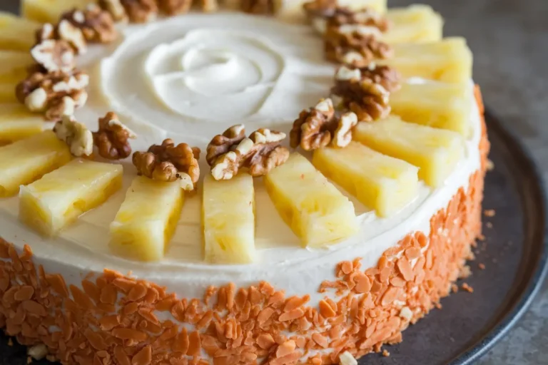 Hawaiian Carrot Pineapple Cake