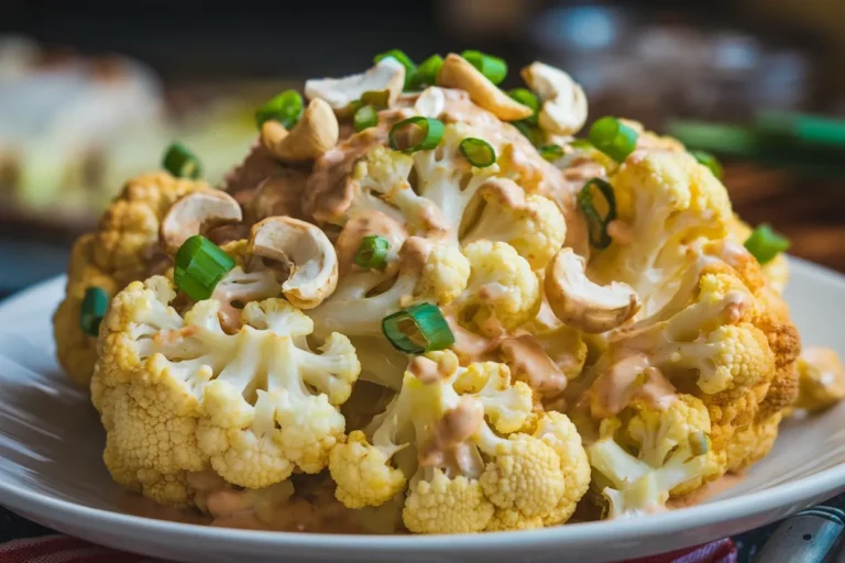 Butter Cauliflower (Vegan-Friendly)