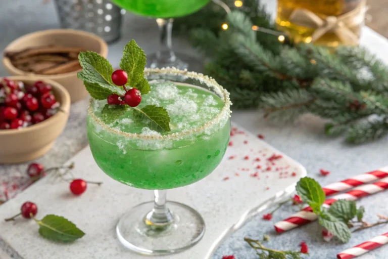 Holiday Cheer: Mistletoe Margarita Recipe