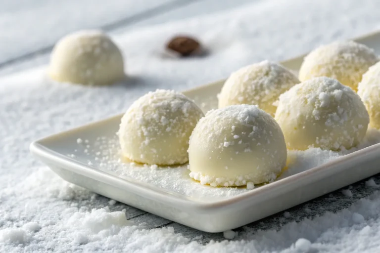 Sweetened Condensed Milk Snowballs