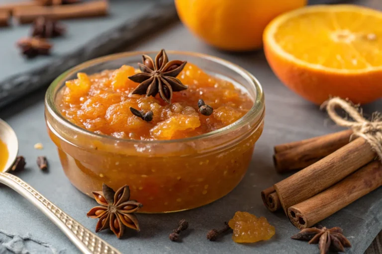 3 Ingredient Winter Spiced Orange Jam
