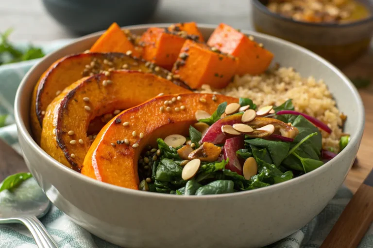 Butternut Squash Steak Bowls