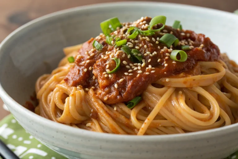 Creamy Korean Ssamjang Pasta Recipe