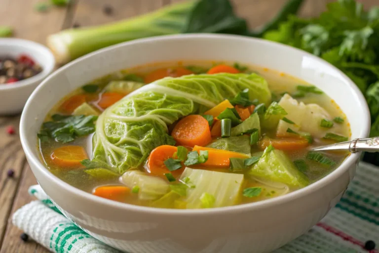 Fat-Burning Cabbage Soup Recipe
