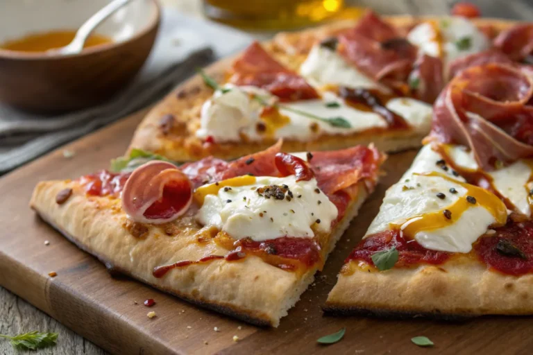 Prosciutto & Honey Burrata Pizza