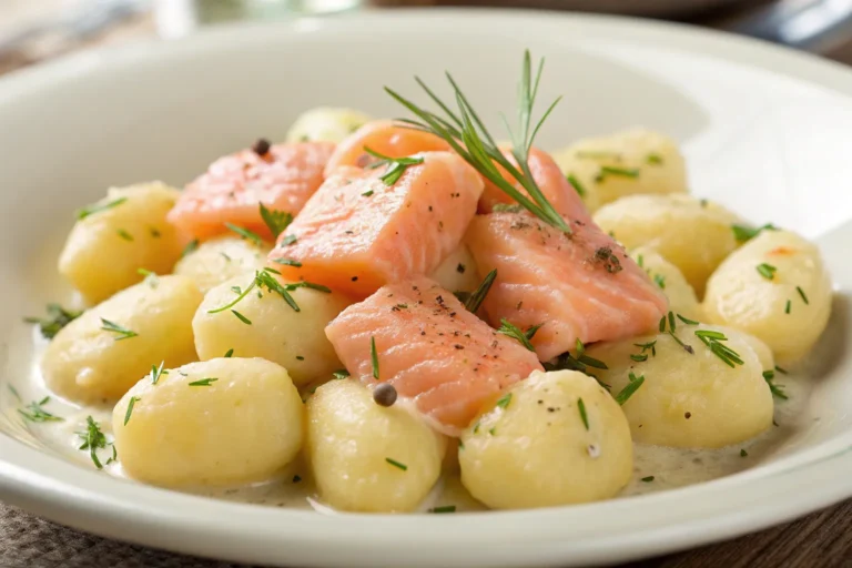 Salmon Gnocchi