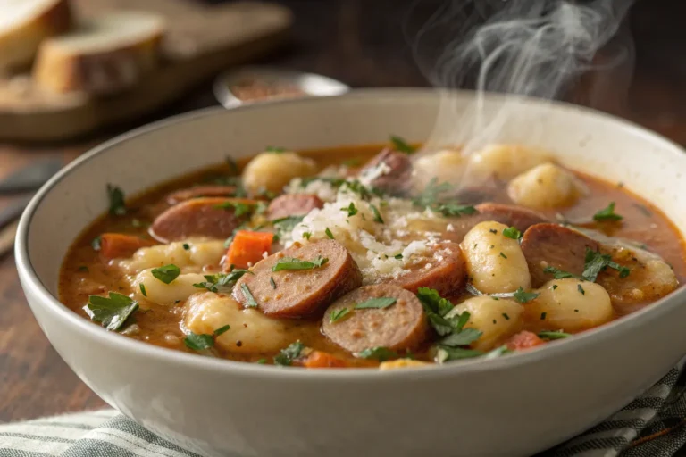 Sausage Gnocchi Soup Recipe