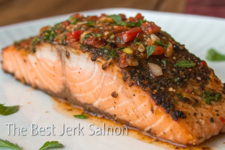 The Best Jerk Salmon