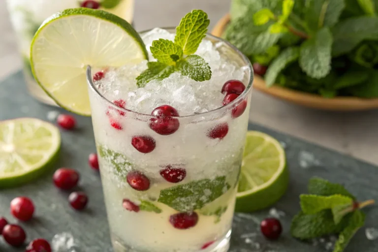 White Christmas Mojito