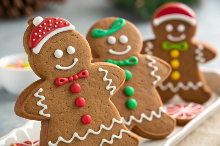 Gingerbread Men Cookie Soft & Chewy