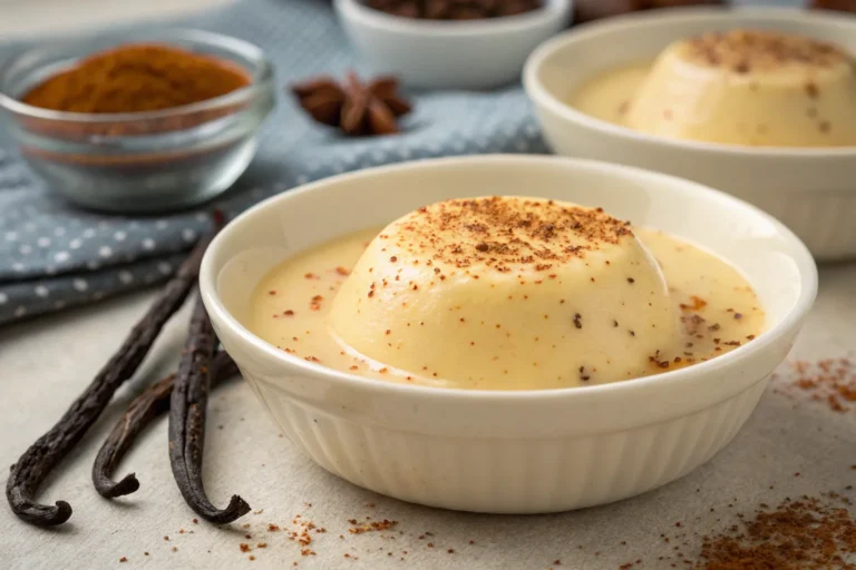 Winter Spice Vanilla Pudding