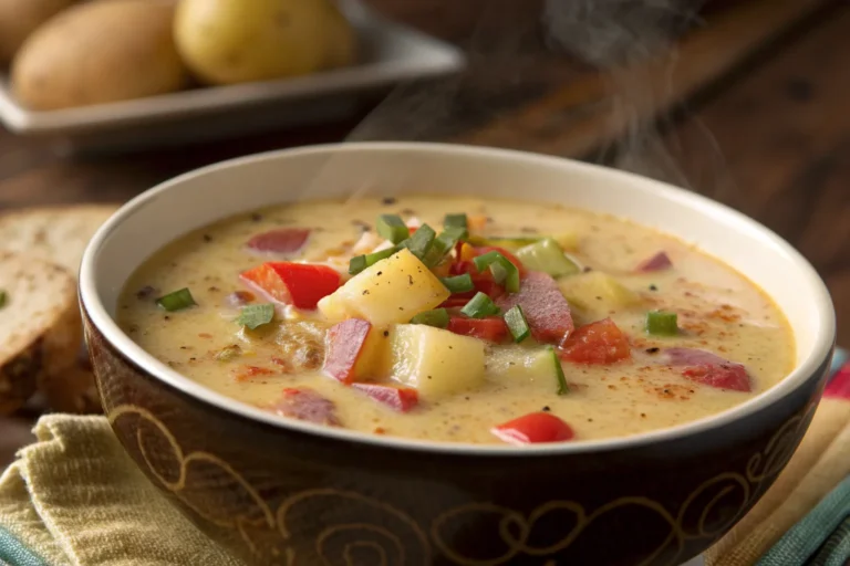 Creamy Cajun Potato Soup Recipe