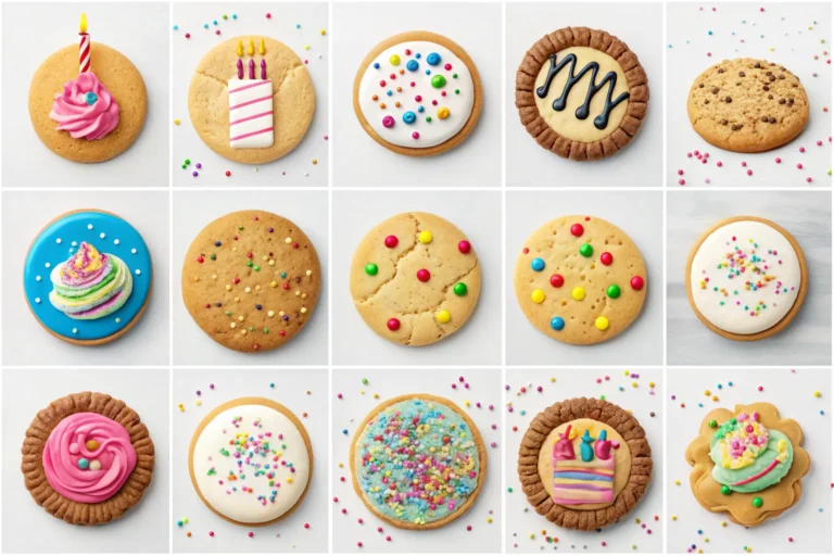 Crumbl Copycat Birthday Cookies