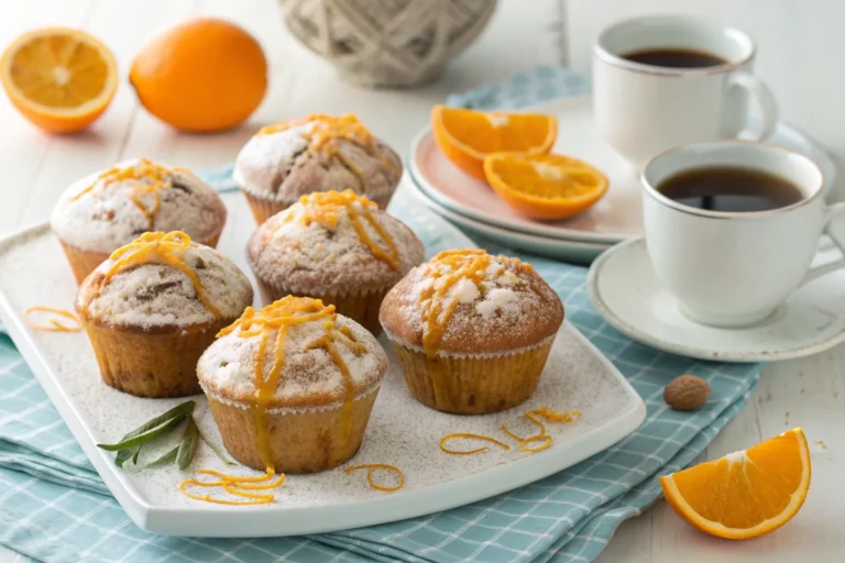 Light & Fluffy Sunshine Orange Muffins