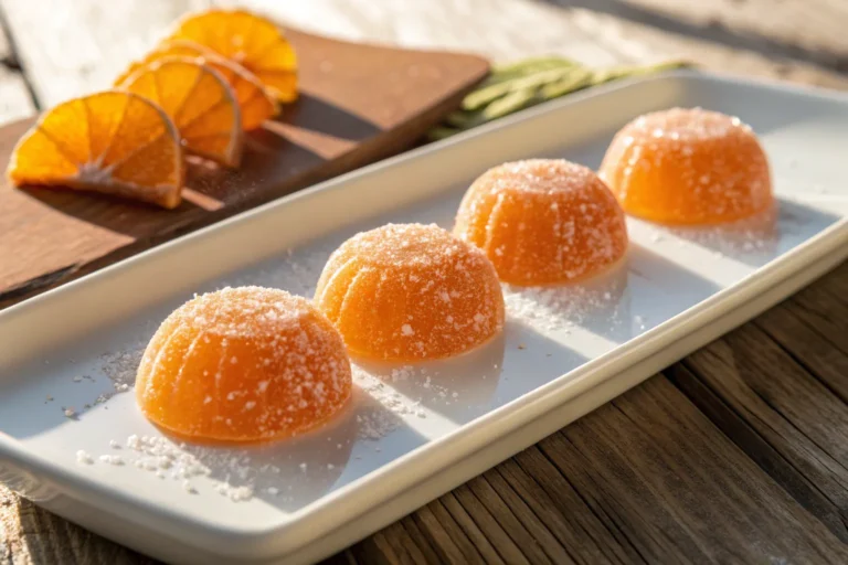 3 Ingredients Classic Homemade Orange Candy Recipe