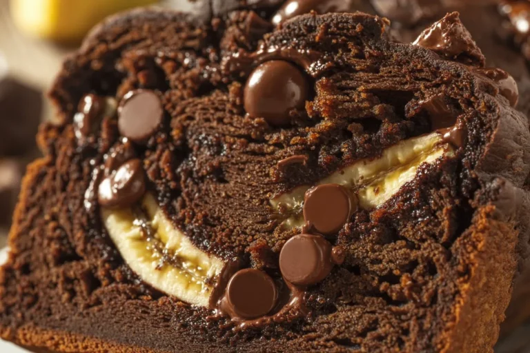 Double Chocolate Banana Bread: Decadent, Moist, and Perfectly Sweet