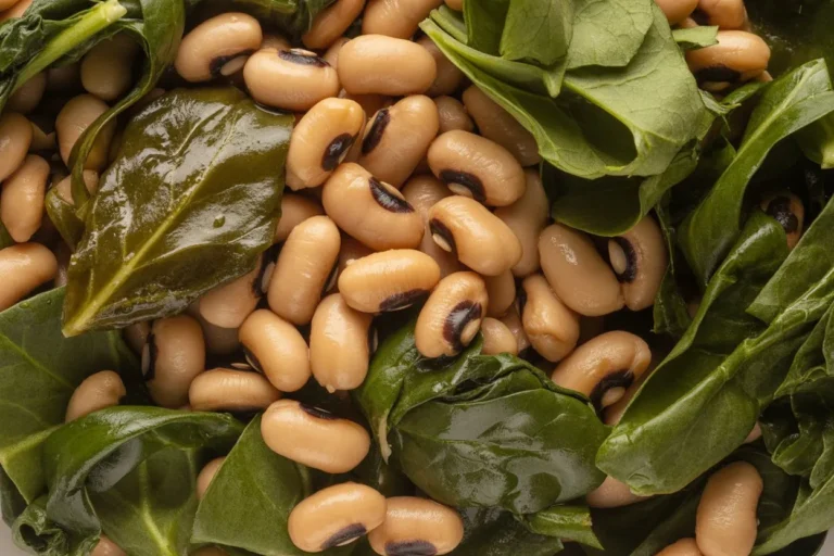 Vegetarian Black-Eyed Peas and Greens: A Nutritious and Flavorful Comfort Dish