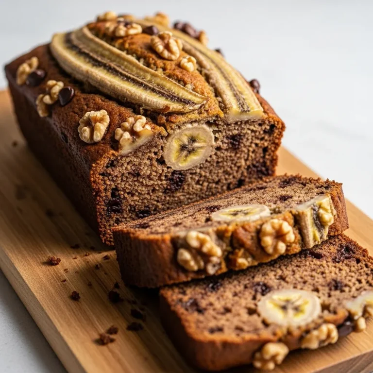 Vegan Banana Bread for Breakfast (Moist, Healthy & Eggless)