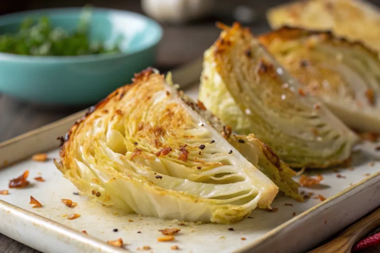 Crispy Air Fryer Cabbage Wedges – A Healthy, Flavor-Packed Side Dish