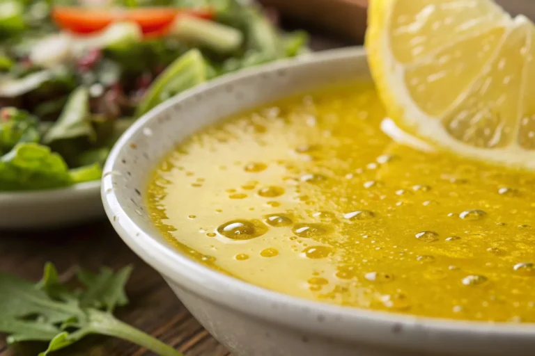Fresh and Zesty Lemon Vinaigrette Dressing