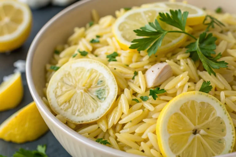 Garlic Butter Lemon Orzo: A Bright and Comforting Side Dish