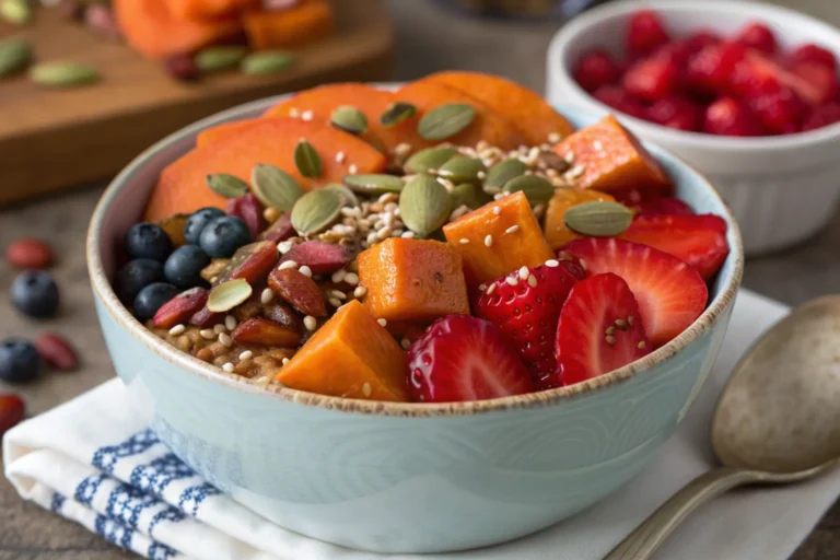 Healthy Sweet Potato Breakfast Bowl