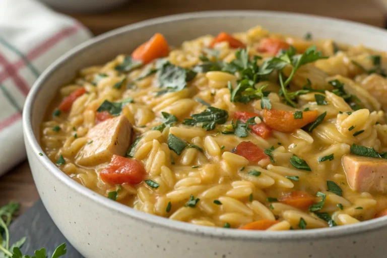 Homemade Orzo Comfort Food: Creamy, Cozy, and Delicious