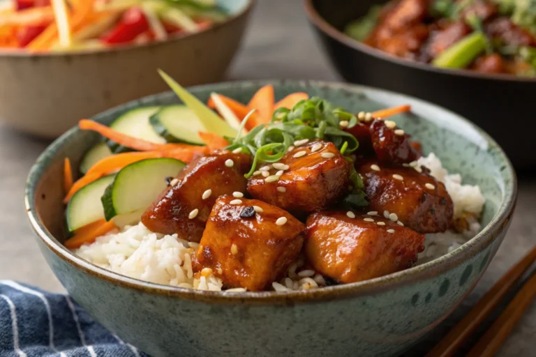 Irresistible Sticky Chicken Bowls Recipe