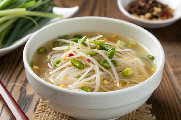 Korean Bean Sprout Soup (Kongnamul Guk)