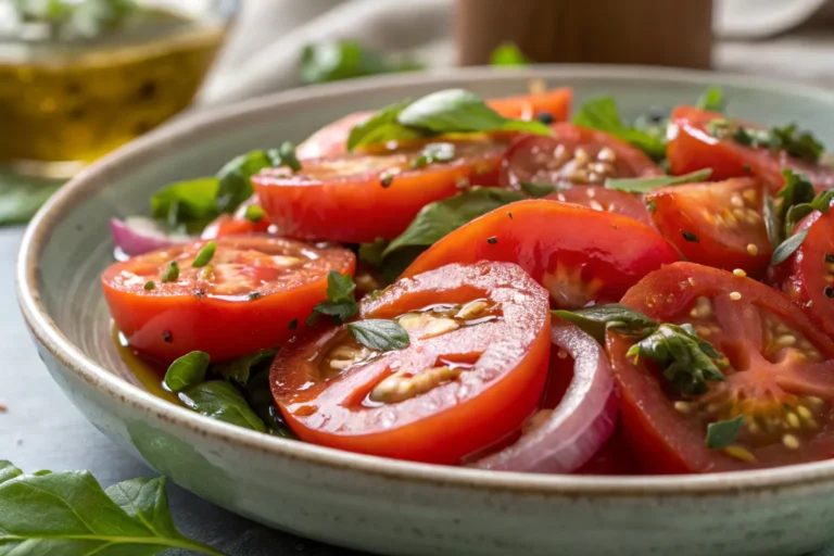 Marinated Tomatoes Salad: A Fresh, Flavor-Packed Classic