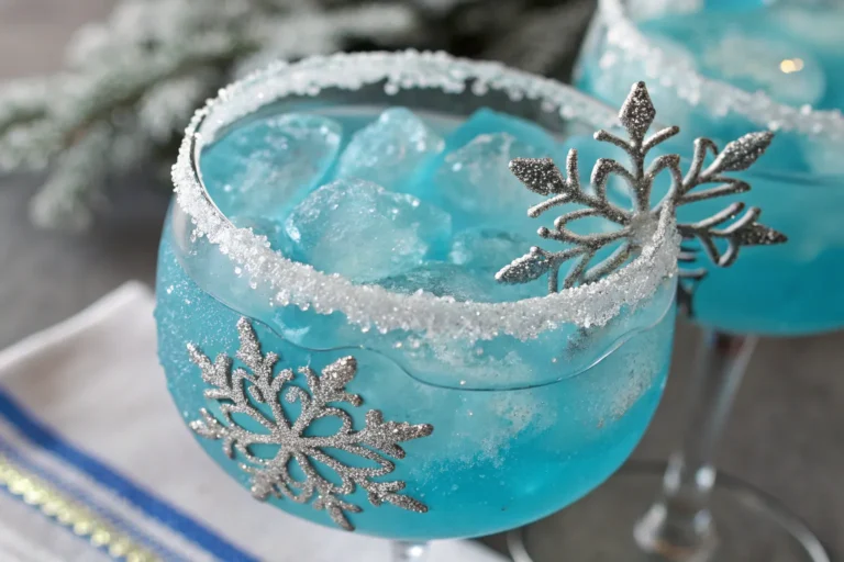 Snowflake Dream Mocktail: A Magical Winter Drink Without Alcohol