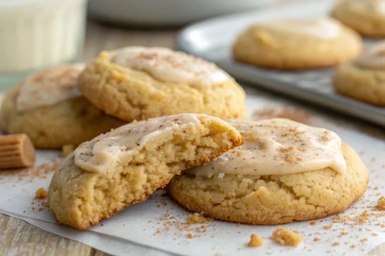 Soft Eggnog Cookies