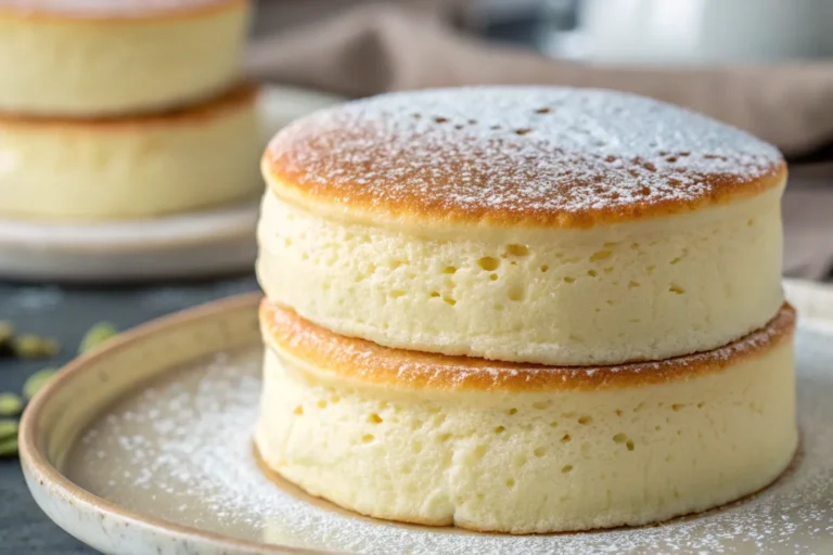 Fluffy Japanese Soufflé Pancakes