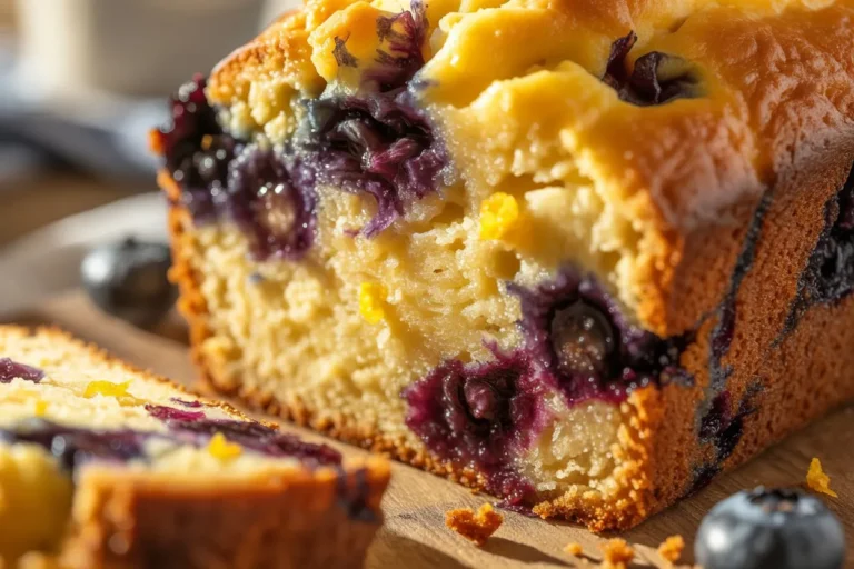 Lemon Blueberry Loaf: Bright, Moist, and Perfectly Sweet