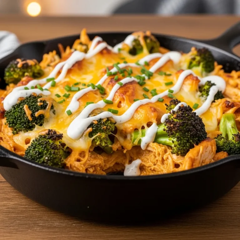 Keto Buffalo Chicken Casserole Broccoli