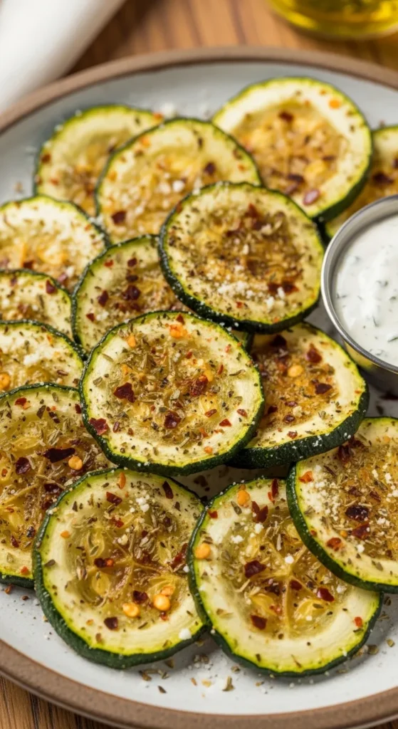 Baked Zucchini Chips