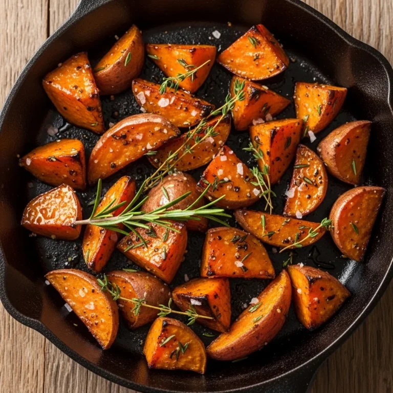 Maple Roasted Sweet Potatoes