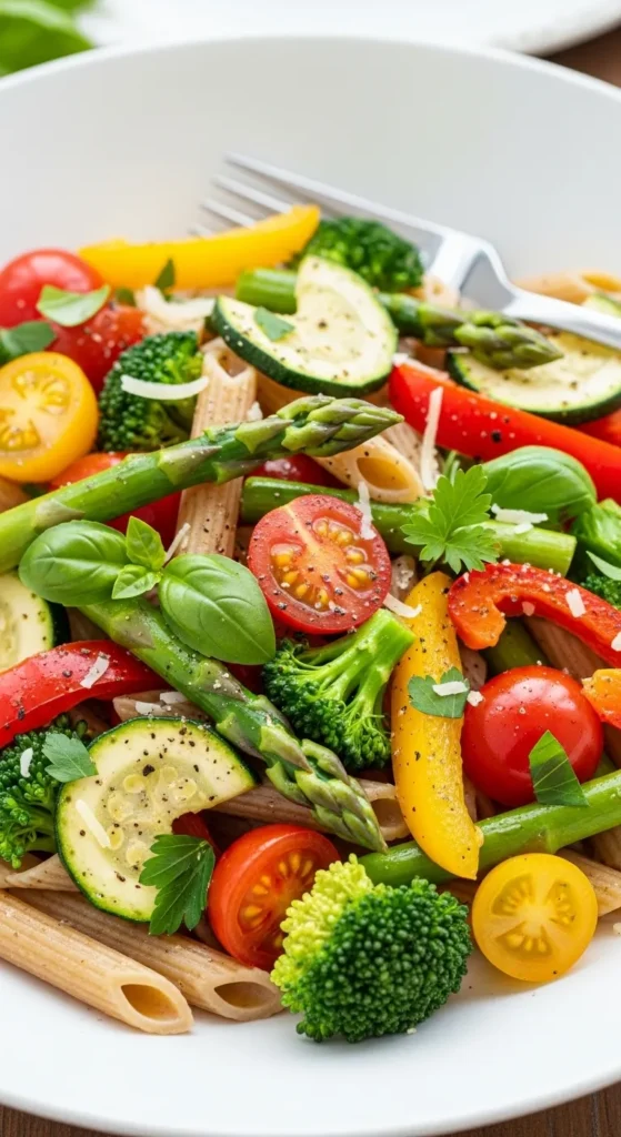 Pasta Primavera Healthy