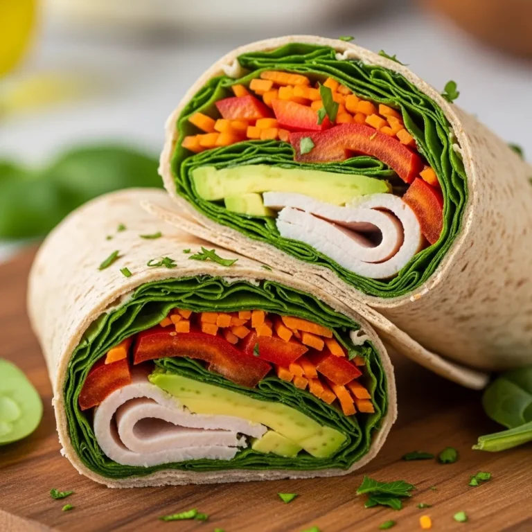 Healthy Turkey Avocado Wrap