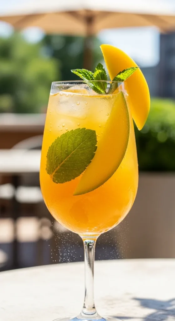 Mango Mint Spritzer Non-Alcoholic