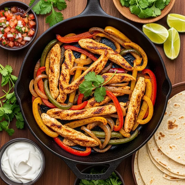 Easy Chicken Fajita Skillet