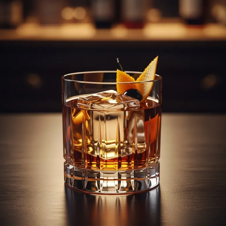 Old Fashioned Whiskey Cocktail Recipe