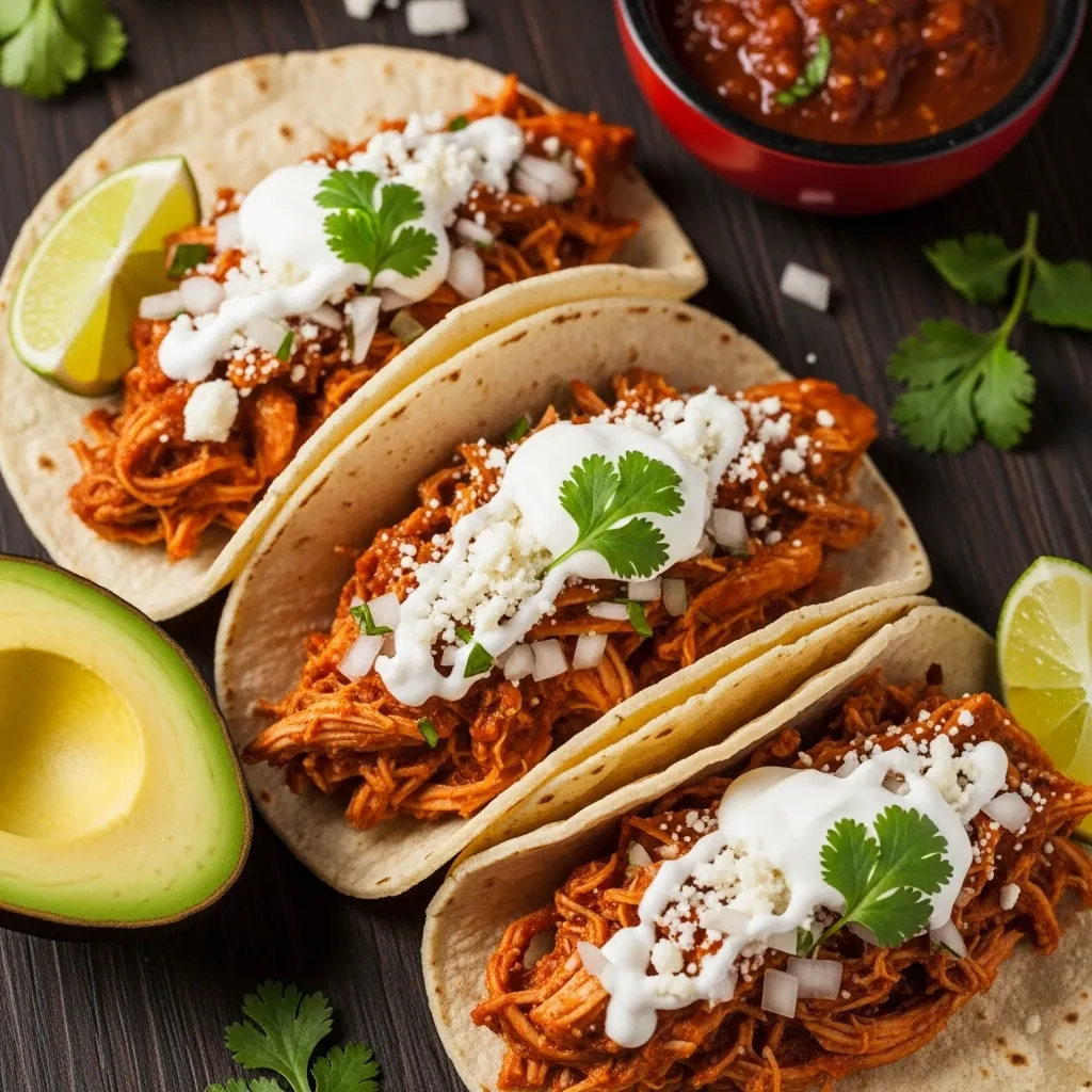 Chicken Tinga Tacos