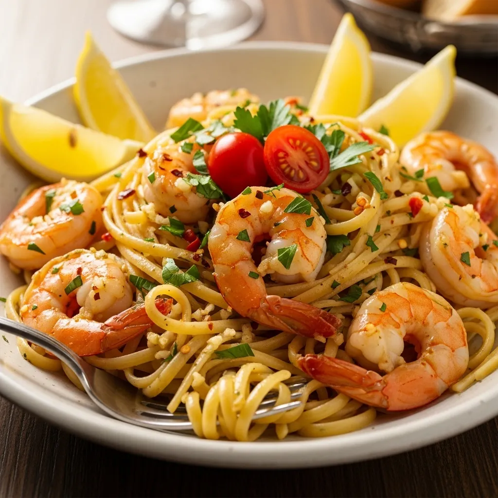 Shrimp Scampi Pasta Recipe