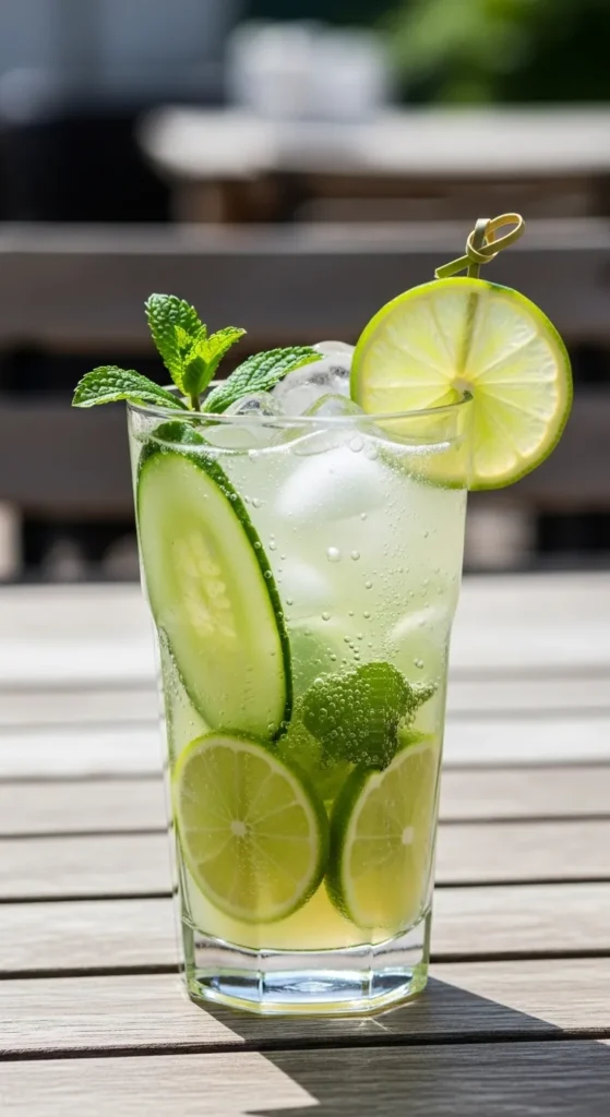 Cucumber Lime Cooler Non-Alcoholic