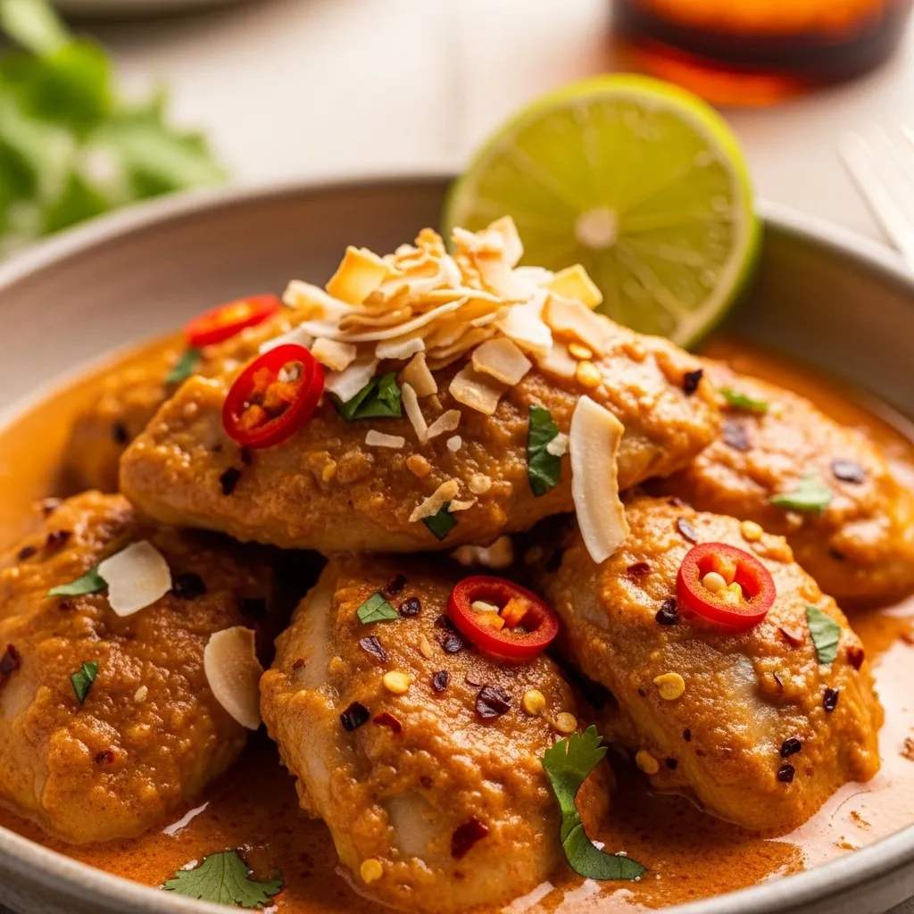 Spicy Brazilian Coconut Chicken – Summer Dinner Magic