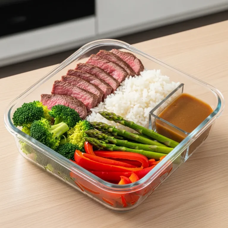 Meal Prep Steak Rice Bowl