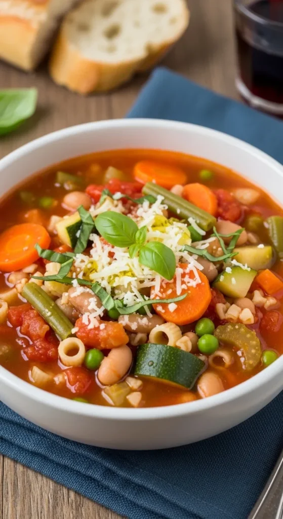 Classic Italian Minestrone Soup