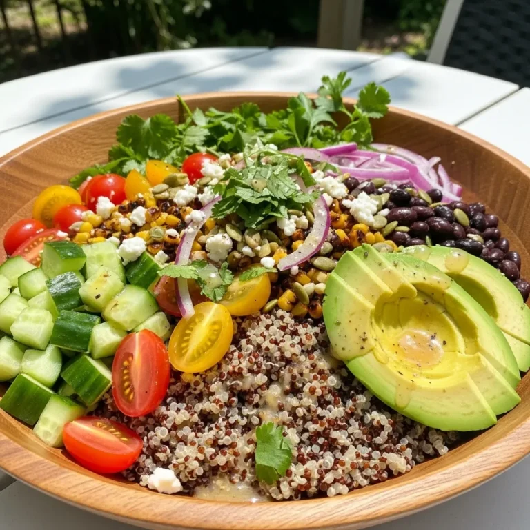 Quinoa Summer Salad with Veggies